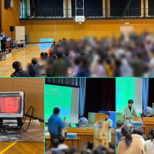 多摩市の小学校でサイエンス＆SDGsエコ実験ショー らんま先生